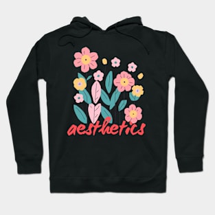 aeshetic flowers Hoodie